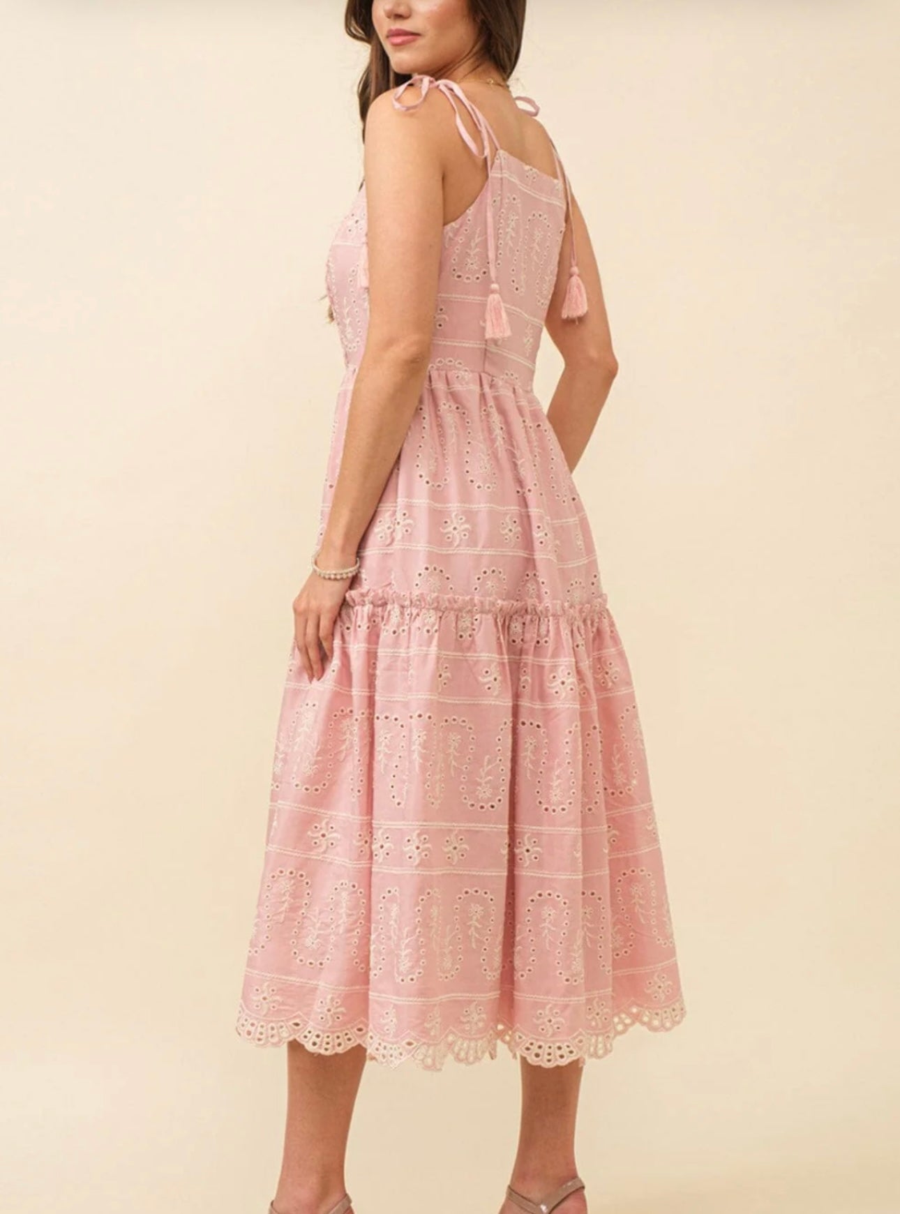 Vivian Pink Maxi Dress