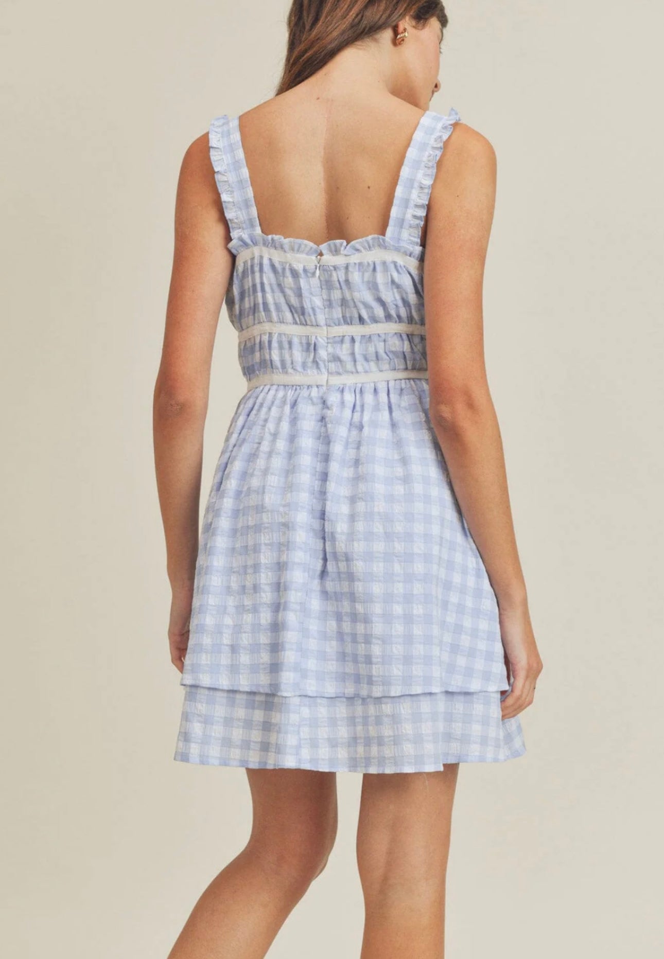 Ethel Gingham Dress