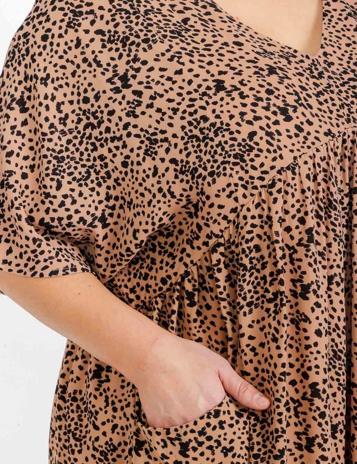 Marlee Dress in Mocha