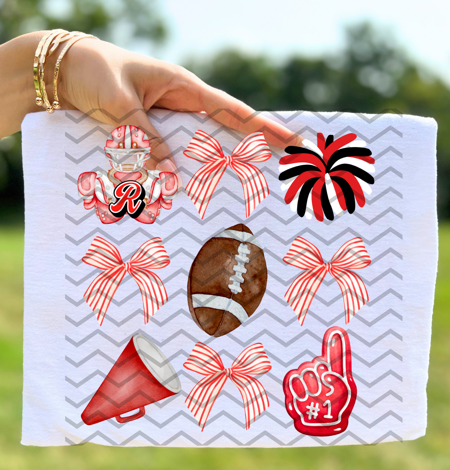 Robstown Striped Bows