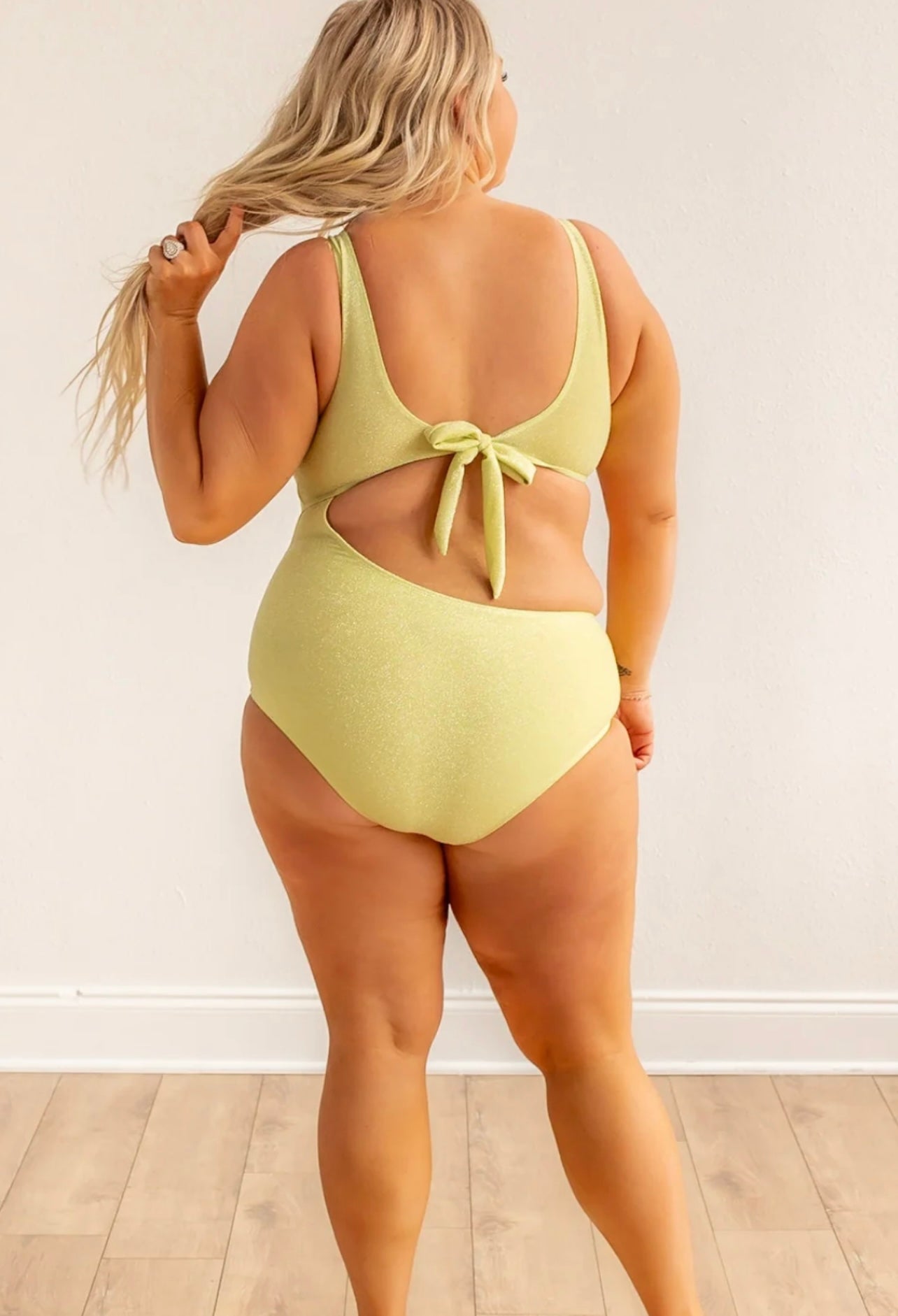 Isla Bathing Suit in Kiwi