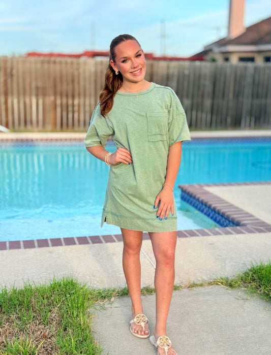 Chloe Tshirt Dress(Multiple Colors)