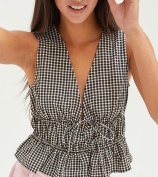 Blake Gingham Blouse