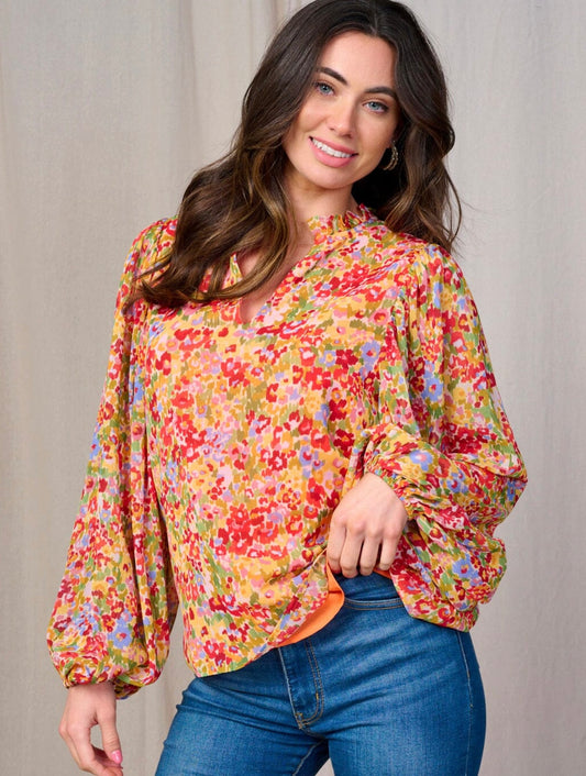Lucie Floral Blouse