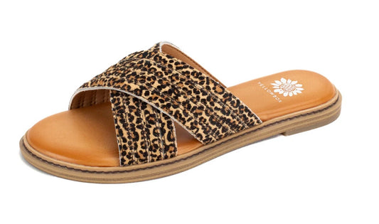 Linta Leopard Sandals