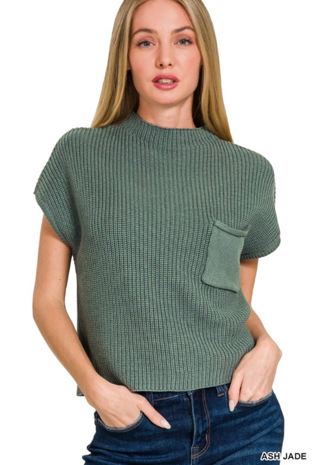 Leah Mock Neck Sweater (multiple colors)