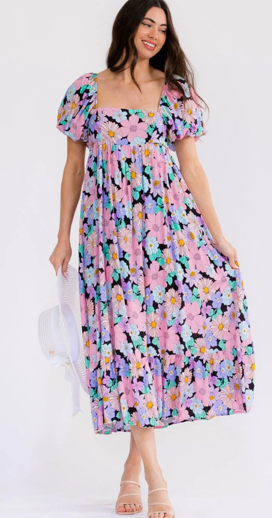 Aurora Floral Dress