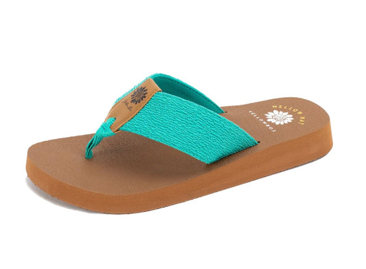 Nessie Turquoise Flip Flops