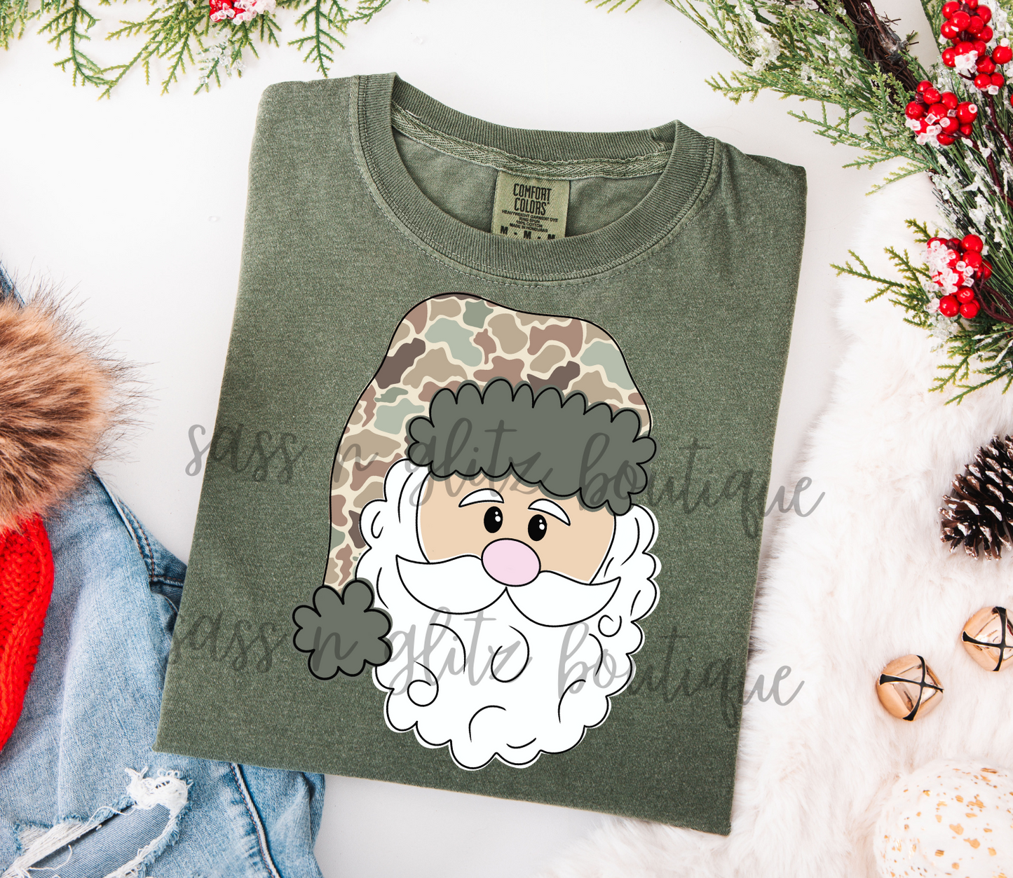 Santa Claus Head (multiple designs)