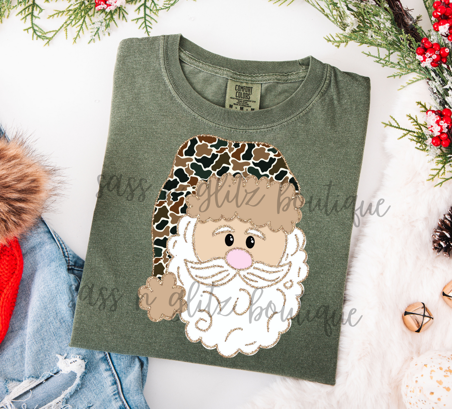 Santa Claus Head (multiple designs)