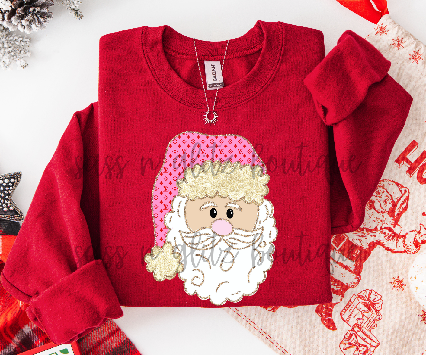 Santa Claus Head (multiple designs)