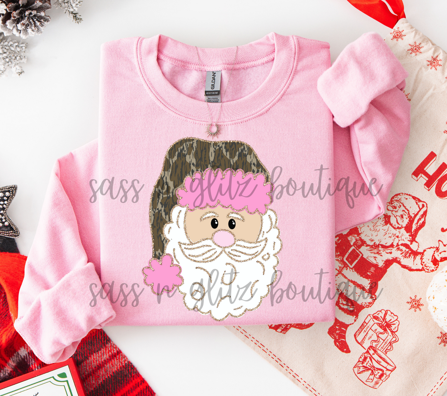 Santa Claus Head (multiple designs)